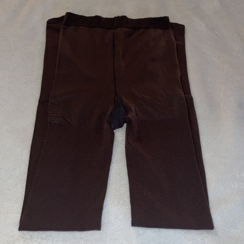Vera Wang Size 2 Opaque Brown Tights